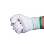 Lint Free ESD Cut Resistant Gloves 13gsm Conductive Carbon Fiber PU Palm Fit