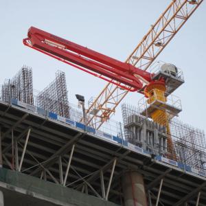 China 11Kw Power Output Concrete Placing Boom 28MPa Hydraulic System Pressure on sale