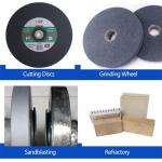 Tilting Furnace Aluminum Oxide Abrasive Grits FEPA Brown 30# 36# 46# For Cutting
