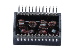 China 1500V G24155CG AutomDX 5GBASE-T SMD Lan Transformer factory