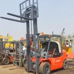 2nd Hand K50 Heli 5 Ton Forklift Tripod Lift For Warehouse