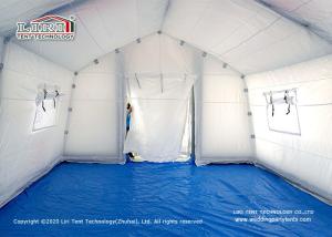 China Liri Inflatable Medical Quarantine Tents with Column Design in Stock factory