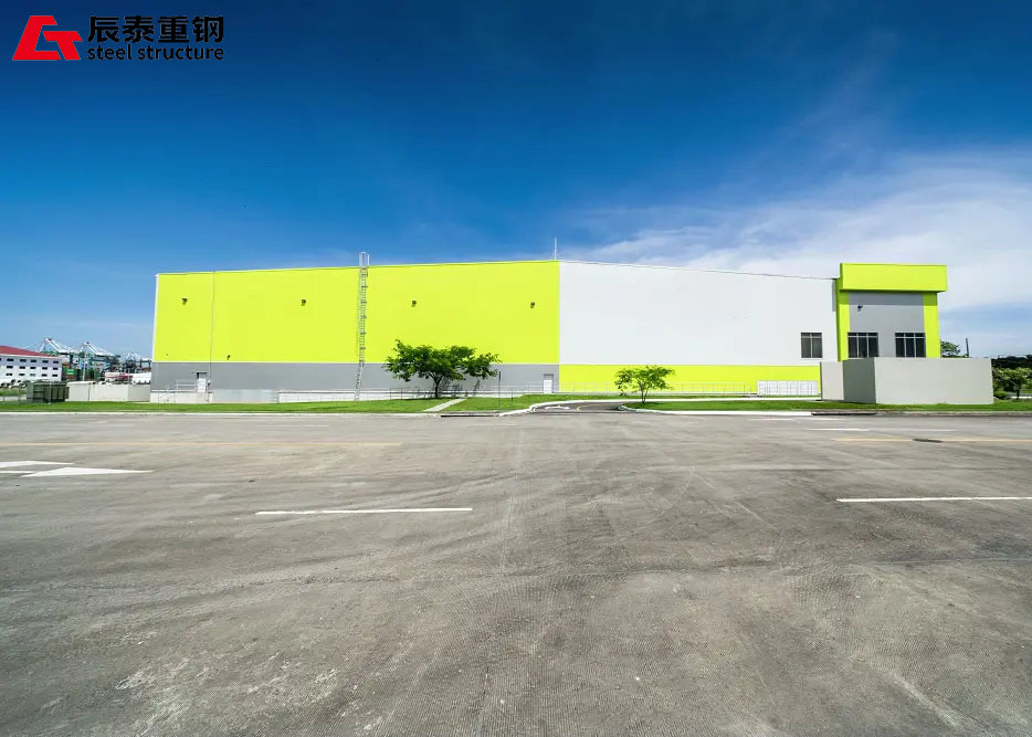Galvanized Steel Frame Storage Building Lightweight Steel Warehouse Building Construction