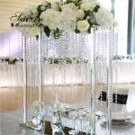 ZT-207 Wedding party decorations crystal acrylic display stand for wedding