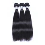 Malaysian Straight Raw Hair Bundles 3/4 100% Human Hair Extension Weaving