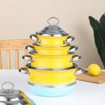 Factory Wholesale Different Size Cookware Set Custom Pots Wholesale 5PCS