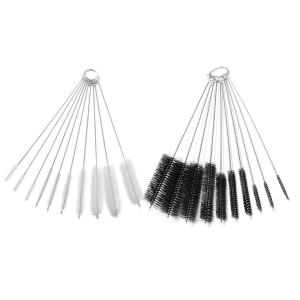 China Drinking Straw Nylon Tube Cleaning Brush , Small Pipe Cleaner Brush factory