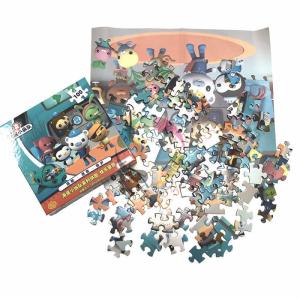 China Full Color Custom Printed Funny Floor Jigsaw Puzzle For Age 3 Kids on sale
