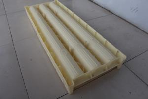 China Three Channels Yellow Rock Core Boxes For Geological Mining High Strength factory