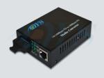 100 Base 2 Lan Port Optical Fiber Media Converters 10M / 100M / 1000M