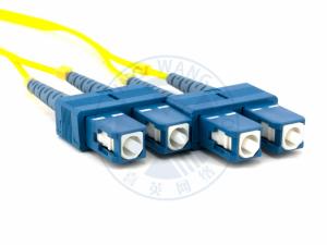 China XYFiber single mode duplex fiber optic patch cable 9/ 125 SC to SC factory