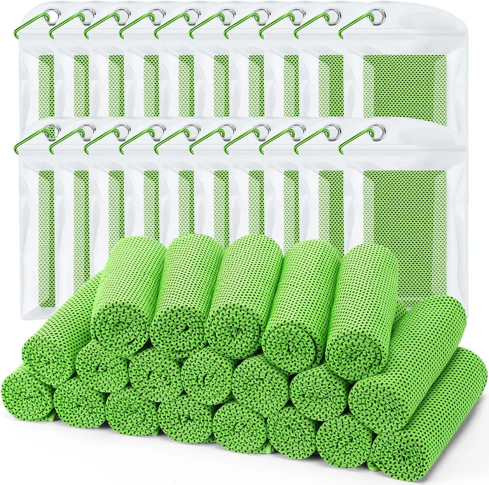 China Supplier Custom Logo Instant Cooling Refreshing Sports Ice Cool Towel