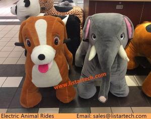 China Walking Stuffed Animals Ride Electric Animal Scooter Rides Walking Animal Bikes factory