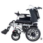 Metal Motorized Foldable Power Electric Wheelchair LightWeight