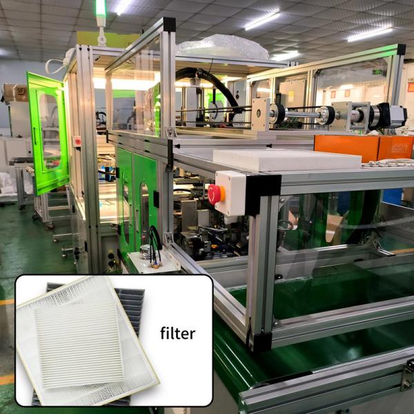 China Automatic Car Filter Making Machine Scraping Height 10~50mm Capacity 10S/Pcs factory