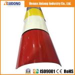 Glossy Red White Yellow Colors Fireproof Aluminum Composite Panel Fit For