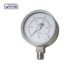 Stainless Steel Pressure Gauge Dry Bottom 1/2"Bsp Use For Air Water