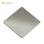 Sustainable Hairline Decorative Stainless Steel Sheet Sandblasted Silver Gold