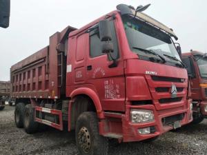 China 25 Tons Used Commercial Trucks , 6X4 371HP / 375HP Used Heavy Duty Dump Trucks factory