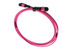 12 Core MM OM4 Fiber Cable Male Female 5M Single 4.0mm 5.0mm 3.0mm Polarity B