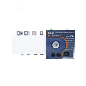 China Household 2P 3P 4P 100A 35mm Installation Ats Power Automatic Transfer Switch factory