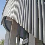Aerofoil Shaped External Aluminium Louvres 6000mm Length external louvre