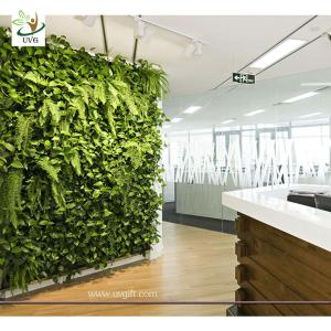 China UVG GRW029 Outdoor Artificial Landscape Plants Anti-UV Everygreen Grass Walls indoor use factory