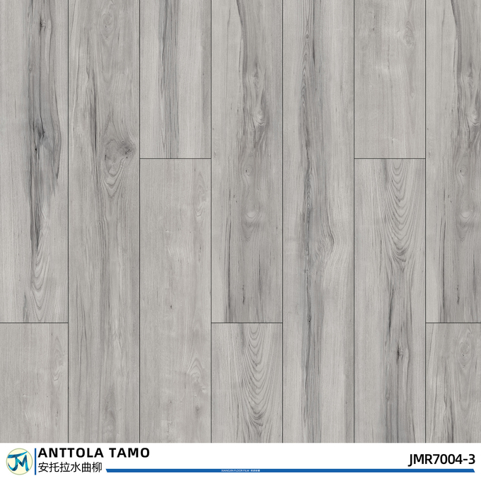 Wide Light Wood Plank Flooring Plank 7"X48"
