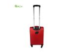 Front Pockets 1680D Imitation Polyester Spinner Luggage Bag