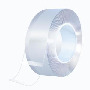 China 5m*1mm 5m*2mm Transparent Adhesive Nano Tape For Kitchen factory