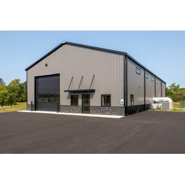 Metal Building Steel Structure Shopping Mall , Strong Industrial Steel Framed Buildings