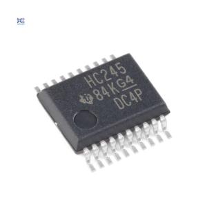 China SN74HC245DBR SSOP-20 Bus Transceiver Chip IC Electrical Components Three-state Output Eight-way Bus Transceiver Logic Chip factory