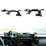Black Multi-function 4x4 Wrangler JL Center Console Bracket Phone Holder for