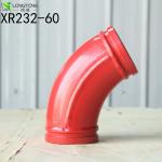 DN125 DN150 Concrete Pipe Elbows Reducers Weight Red White Yellow Color