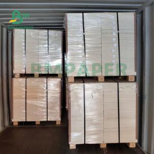 0.7mm Natural White Cup Coaster Board Paper Absorbent 460mm X 610mm