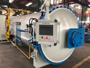 China 1.95X4M Composite Curing Carbon Fiber Autoclave In Different Standard factory
