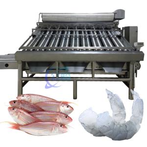 China Stable Small Fish Grading Machine Multifunctional 6000x5200x2200mm factory