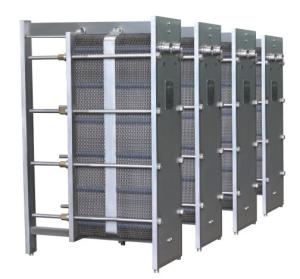 China Cream / Juice Titanium Plate Heat Exchanger Cooling Stainless Steel Material factory