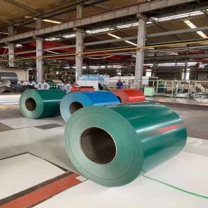 China 0.12mm - 4mm Prepainted Steel Sheet Coil PPGL PPGI Ral Color Coated factory