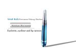 6V Aluminium Permanent Makeup Machine Pen Multifunctional Microblading Fo