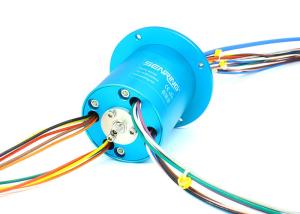 China Precious Metal 50GHz Rf Rotary Joint Dual Channel factory