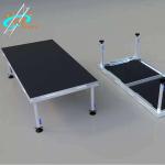 Round Outdoor 6061-T6 Aluminum Stage Platform Anticrack