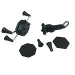 Anti Oxidative PVC X Claw Motorcycle Phone Mount 360D Rotatable