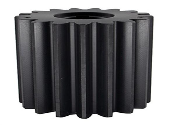 Customized Cylindrical Steel Gear Wheel Quenching Black Color