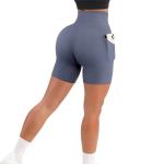 Custom Logo Fitness Training Pants Workout Tights Scrunch Butt Yoga Gym Womens