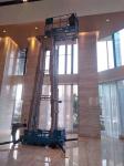 10m-18m Mast Lift Platform Height Hydraulic Aerial Work Platform Boom Lift