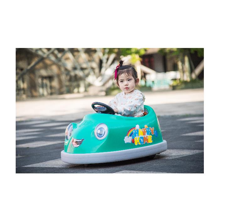 Most Popular Children's Electric Bumper Car with One-Button Brake Four Wheels