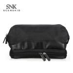 Double Zipper Multifunctional Travel Toiletry Bag