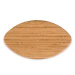 Natural Bamboo Football Cheese Cutting Board for Home Kitchen Rectangle Colour