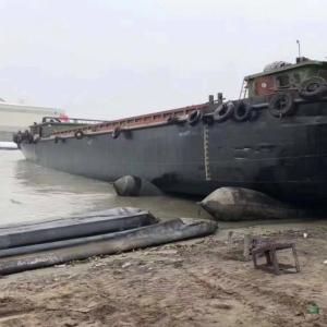 China Pull Ring Cylindrical Marine Rubber Ship Launching Airbag on sale